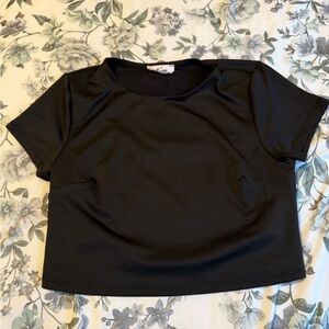 Stylish Black Crop Top for Women
